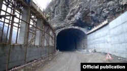 Թունել Վանաձոր - Ալավերդի հիմնանորոգվող ավտոճանապարհին, հուլիս, 2018թ․