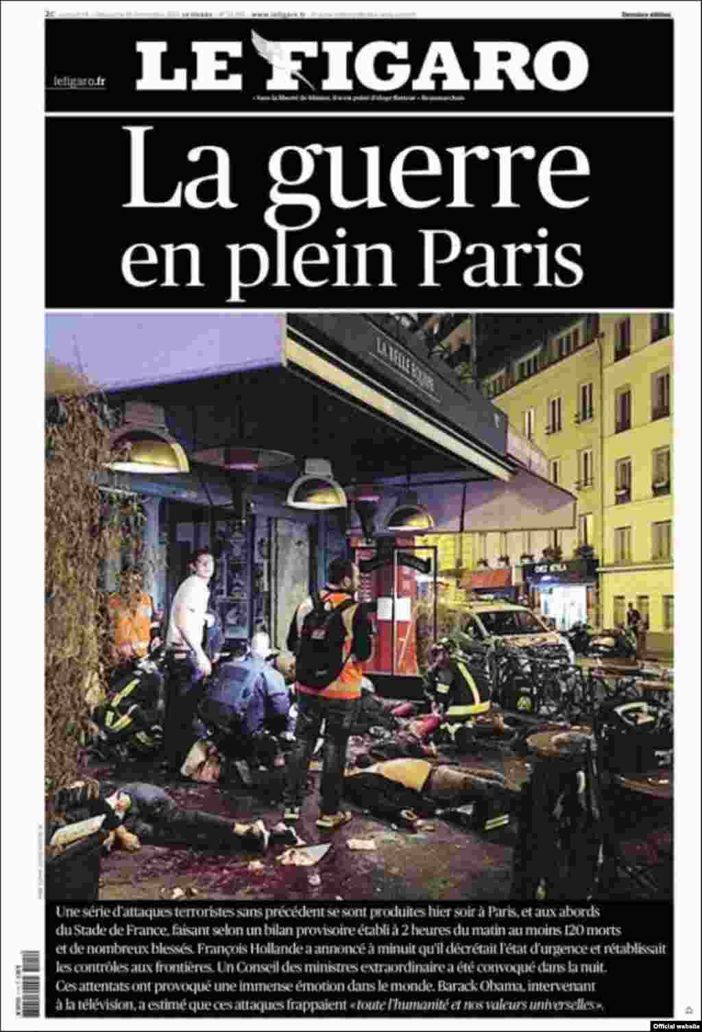 جنگ در قلب پاریس