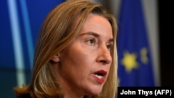 European Union foreign policy chief Federica Mogherini (file photo)