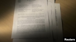 Докладная записка генпрокурора Барра Конгрессу с изложением выводов отчета Мюллера