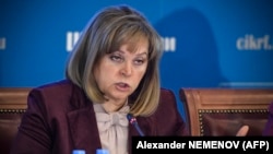 Russia's Central Election Commission chief Ella Pamfilova (file photo)