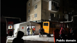 Într-un cartier din Odesa, după atacul rusesc din 12 ianuarie 2026