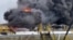 Орусия. Мунай ишканасындагы өрт. Архив сүрөт.