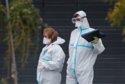 Коронавируспен күреске жұмылдырылған медқызметкерлер. Көрнекі сурет.