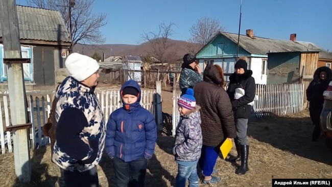 Жители Стеклянухи