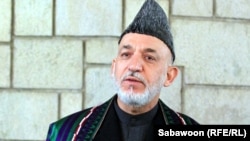 Авганистанскиот претседател Хамид Карзаи 