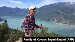 File photo - Iranian-Canadian environmentalist Kavous Seyed-Emami a leading ecological researcher in Iran who was detained in early 2018 and died in prison two weeks later.