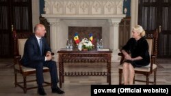 Primul ministru Viorica Dancilă la ultima întîlnire cu fostul premier Pavel Filip la Iași, 2 iunie 2019