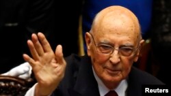 Presidenti i Italisë, Giorgio Napolitano.