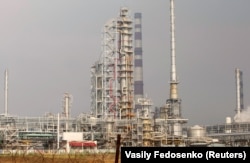 НПЗ «Мозирський» розташований на одній із двох гілок нафтопроводу «Дружба», Білорусь, 2021 рік