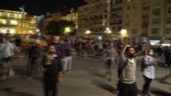 В Белграде протестовали против комендантского часа