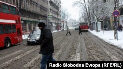 Pamje nga Shkupi...