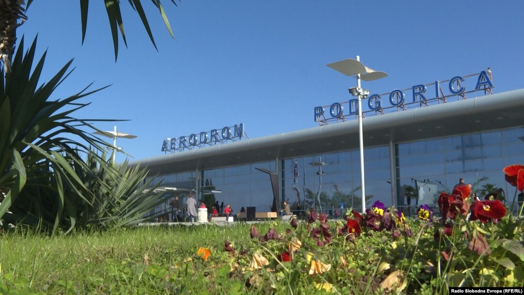 Илустрација - Архивска фотографија од аеродромот во Подгорица