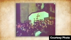 კადრი 1988 წლის ნოემბრის აქციიდან