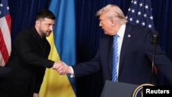 Владимир Зеленский ва Доналд Трамп. Аёлати Флоридаи Амрико, 28-уми декабри соли 2025