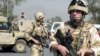 British NATO soldiers patrolling in Kabul