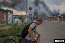 Выбухі ў Славянску Данецкай вобласьці