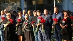 В Керчи почтили память жертв керченской трагедии (видео)