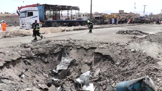 Taliban Bombing Hits Kabul, As Peace Deal Reached 'In Principle'