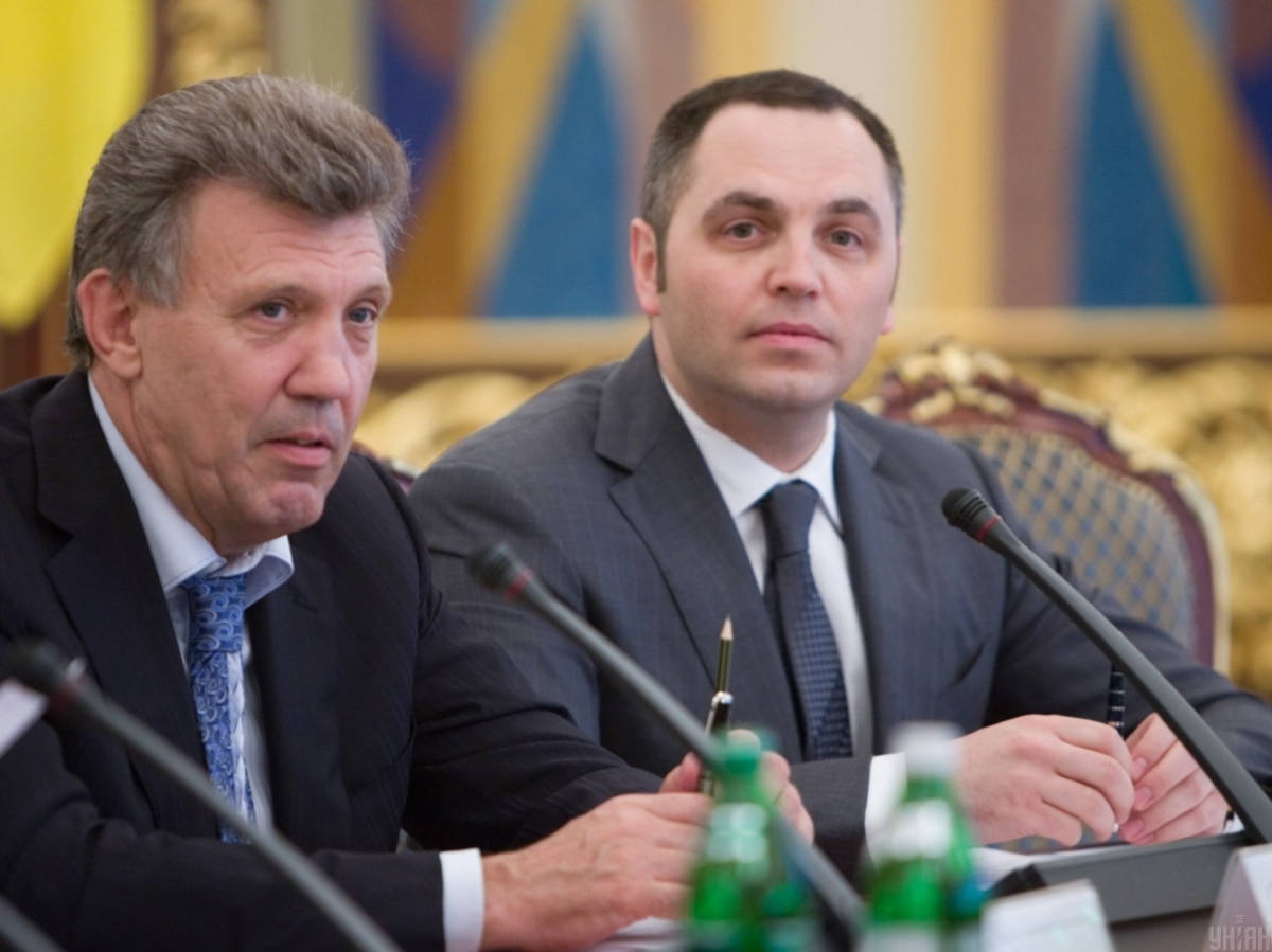 Сергій Ківалов та Андрій Портнов