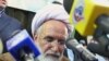 Iran -- Mehdi Karroubi, Iranian politician and cleric, the resigned chairman and founding member of the Association of Combatant Clerics party. He was the Speaker of the Iranian parliament from 2000 to 2004, and from 1989 to 1992, Undated