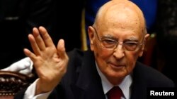 Джорджо Наполитано в 2013 году