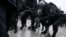 Задержания на Пушкинской площади в Москве