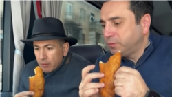 Paşinyanı ərzaq dükanına buraxmadılar: 'Çıx bayıra'