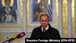 Ministrul rus de externe, Serghei Lavrov