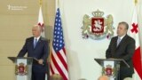 Pence Condemns 'Russia's Occupation' Of Georgian Soil