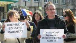 Una din cele mai recente condamnări ale Rusiei într-o cauză ce vizează regiunea transnistreană este cazul lui Alexandru Zubco (în imagine, pe dreapta), născut în stânga Nistrului și interzis acolo de pretinsele autorități.