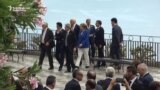 G7 Leaders Stroll Through Taormina