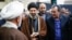 Iran -- Mojtaba Khamenei (C), son of the Supreme Leader Ali Khamenei in a funeral in Tehran, undated.