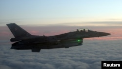 Полски изтребител F-16 (илюстративна снимка).