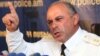 Armenia - Lieutenant-General Alik Sargsian, chief of the Armenian police, holds a news conference, 11Aug2011.