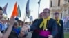 Кляўдыё Гуджэроцьці падчас свайго візыту ў Беларусь у 2023 годзе