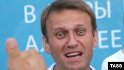 Кандидат в мэры Москвы Алексей Навальный 