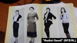 Primjeri nacionalne odjeće za tadžikistanske žene