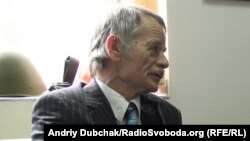 Лидер крымско-татарского народа, депутат Верховной Рады Украины Мустафа Джемилев, 21 марта 2014