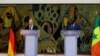 Канцлер Німеччини Олаф Шольц (л) та президент Сенегалу Макі Салл. Останній сказав, що незабаром поїде до Росії та України від імені Африканського союзу.\