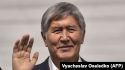 Former Kyrgyzstan President Almazbek Atambaev (file photo)