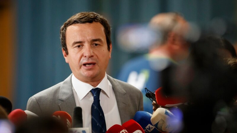 Kurti: U vladajuću koaliciju uključiti Srbe, ali ne i Srpsku listu