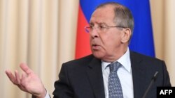 Russian Foreign Minister Sergei Lavrov 