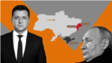 Georgia - Ukraine, Zelensky, Putin - Collage 