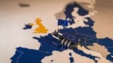 Harta Europei după intrarea în vigoare a Regulamentului privind protecţia generală a datelor