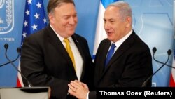 İsrailin baş naziri Benjamin Netanyahu və ABŞ-ın dövlət katibi Mike Pompeo aprelin 30-da İranın nüvə planlarını müzakirə ediblər