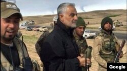 Qassem Soleimani in Afghanistan. Undated. FILE PHOTO