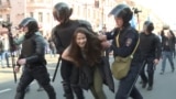 Russian Police Break Up Opposition May Day March In St. Petersburg video grab 1