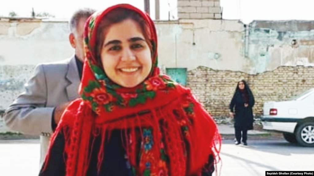 Civil rights activist and journalist Sepideh Qolian. File photo