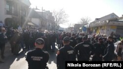 Protesta në Tuz më 25 shkurt